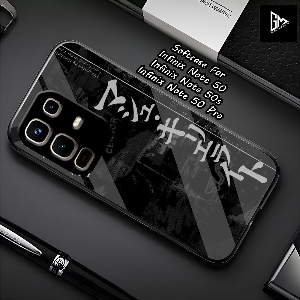 ( 00 ) Softcase Glitter Glass Glossy สําหรับ Infinix Note 50 / Infinix Note 50s / Infinix Note 50 Pr