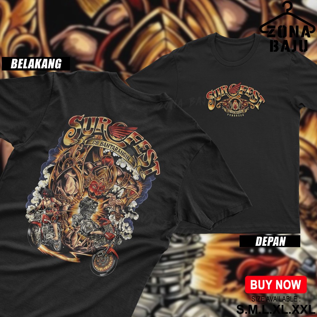 ต้นฉบับ CB BANTANANGIN PONOROGO SUROFEST EVENT เสื้อยืด 20th JUNE 2026