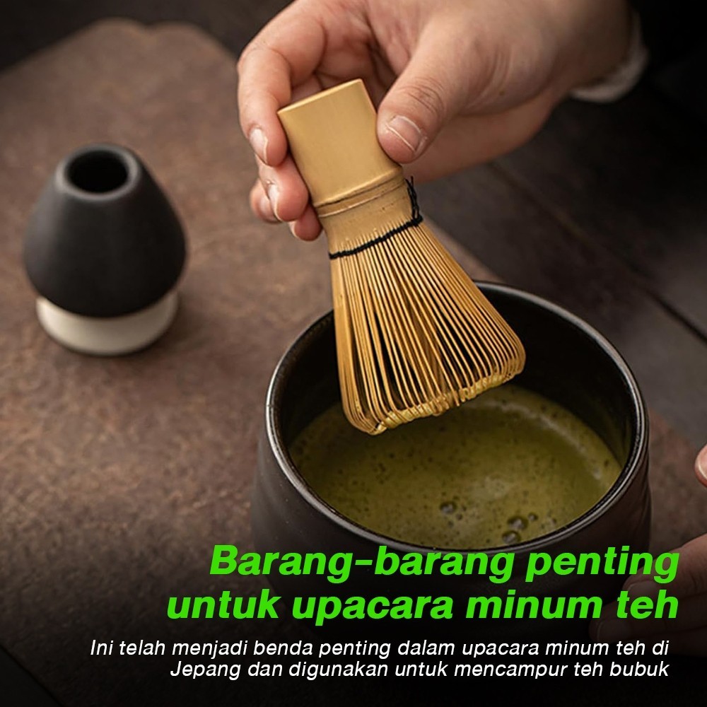 Chasen Bamboo 120/100/80 Prongs Whisk / Bamboo Matcha Whisk Tea Tool / Bamboo Matcha Powder Stirrer 