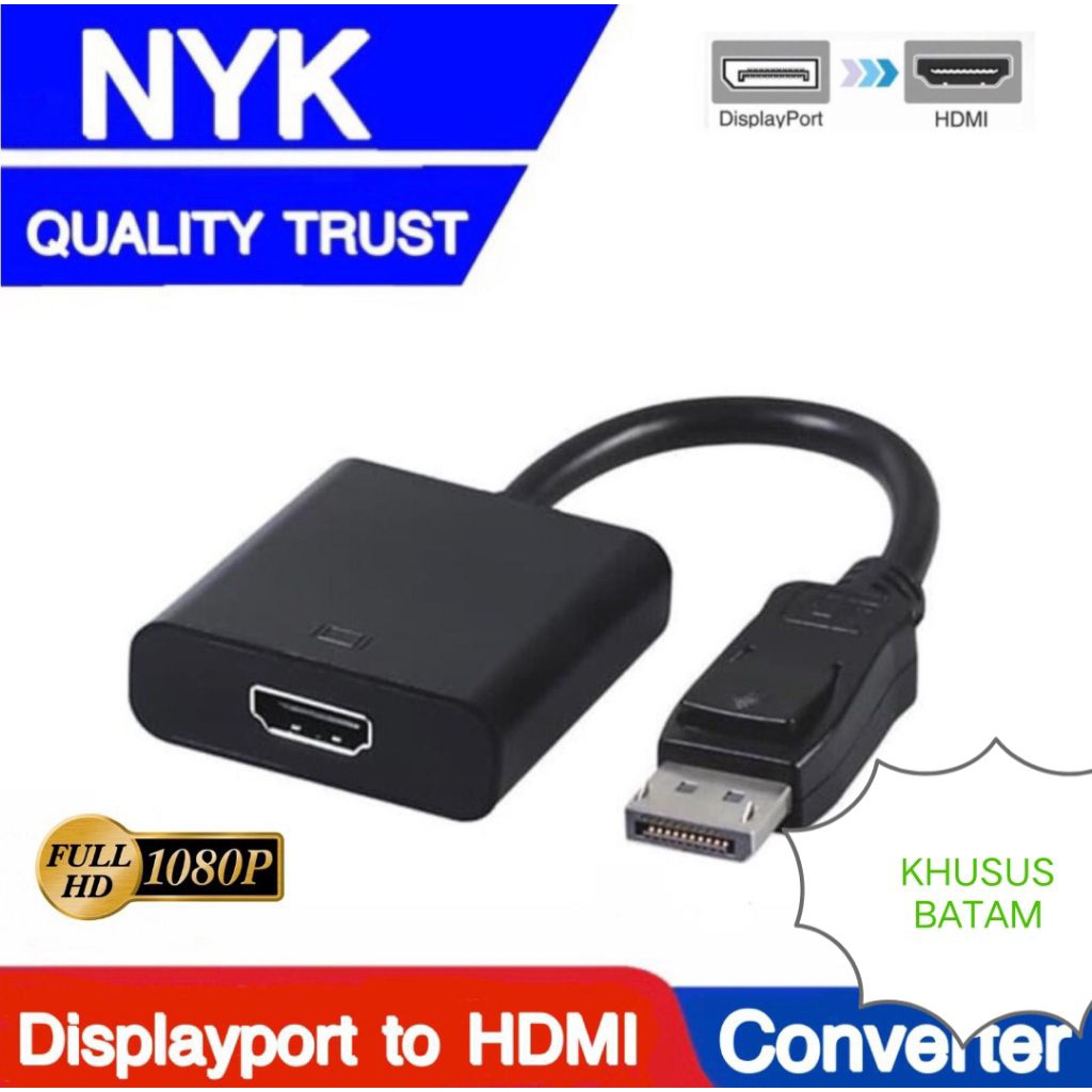 ADAPTER DISPLAY TO HDMI DP TO HDMI DISPLAY MALE TO HDMI หญิง