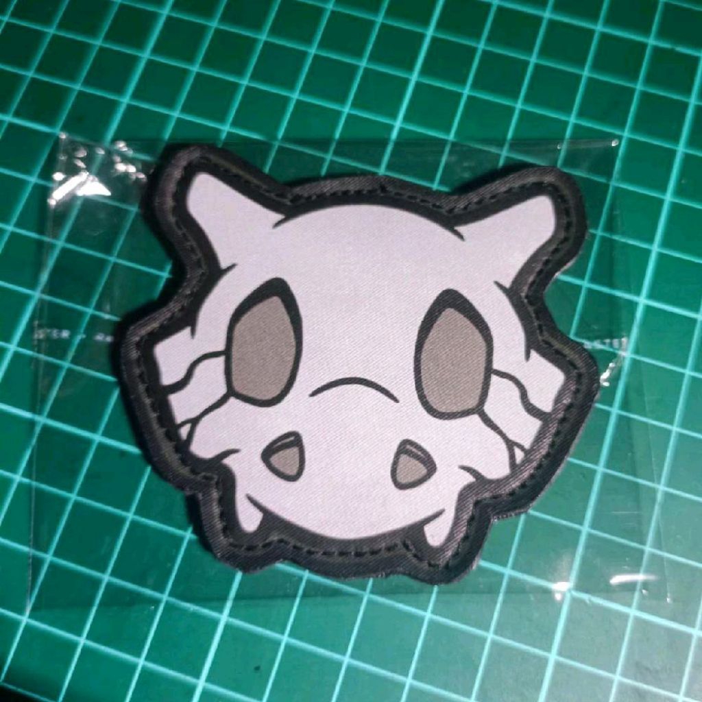 Cubone Skull Velcro Tactical Patch