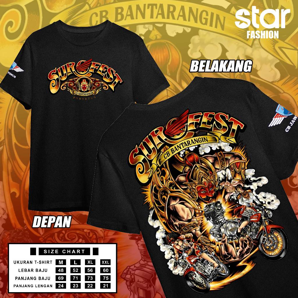 SUROFEST CB BANTAGANGIN PONOROGO EVENT เสื้อยืด 20 JUNE 2026