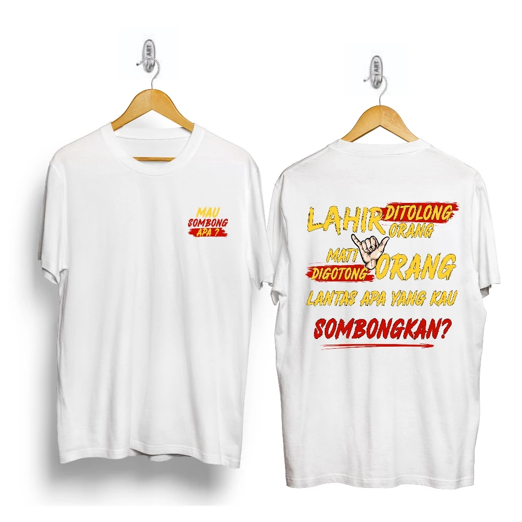 เสื้อยืด Born Under the Dead People Gotong People / Distro เสื้อยืด Born Under the Dead People Goton