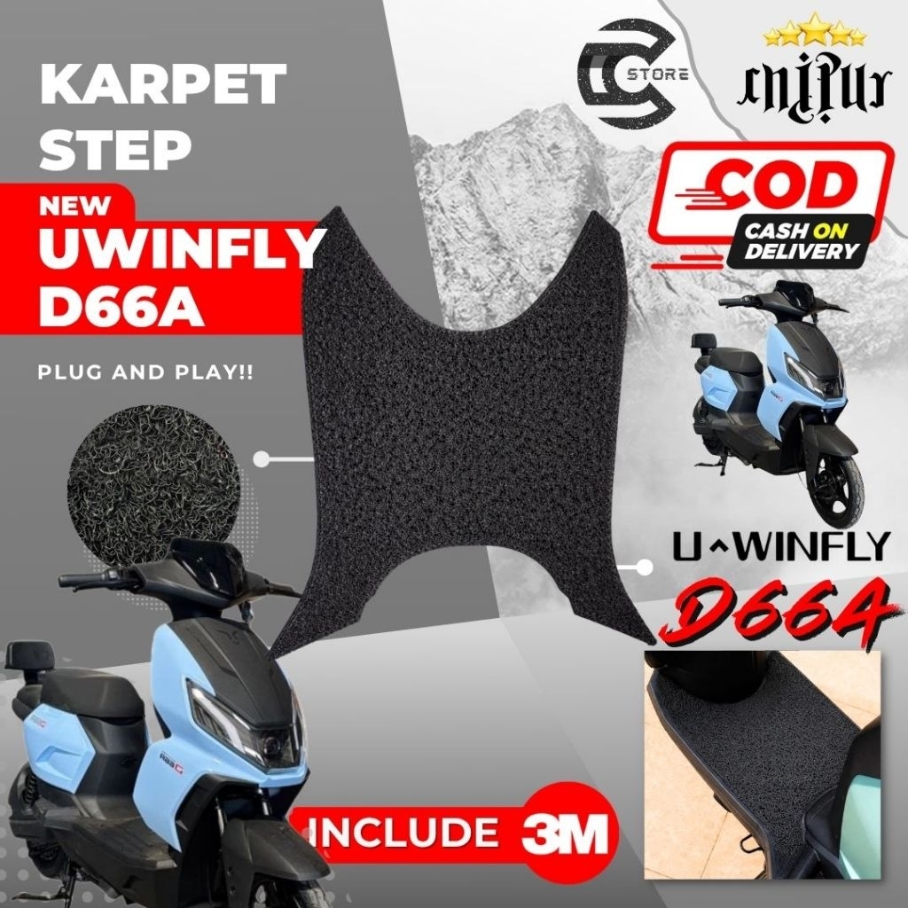 Uwinfly D66A พรม / Sunfly D66A พรมก๋วยเตี๋ยว / D66A เสื่อเท้า / พรม Uwinfly D66A