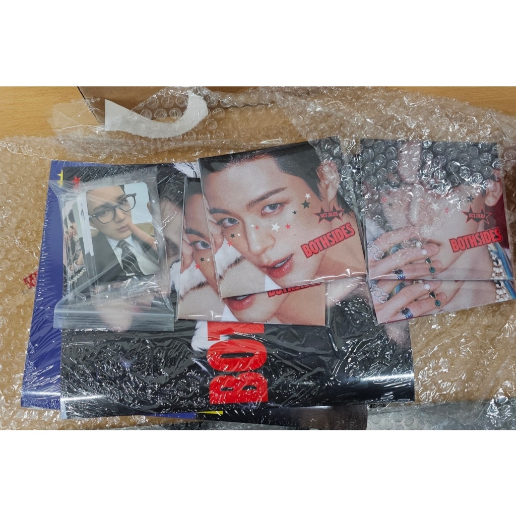 โปสเตอร์ NCT JNJM JANO JAEMIN BOTH ด้านข้างหน่วย POB KTOWN KTOWN4U SEALED