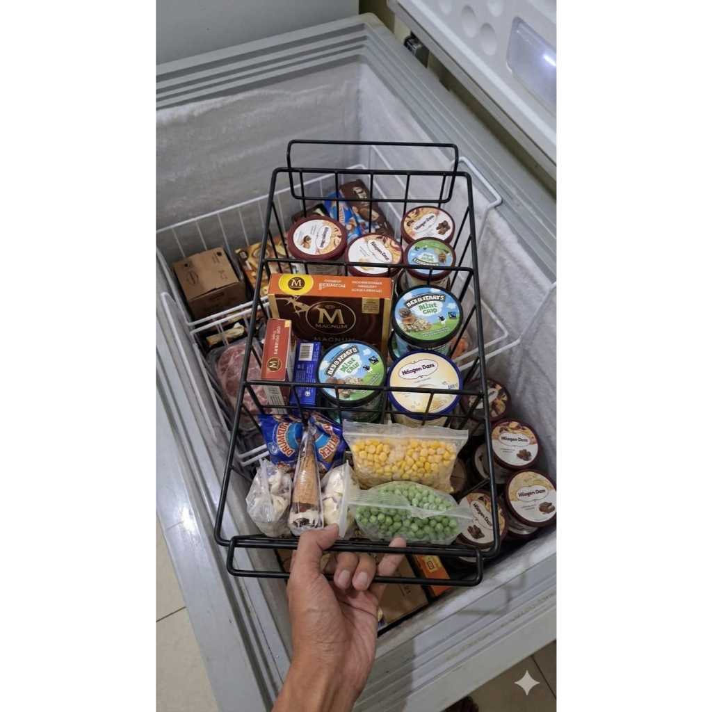 ANTI-RUST MINI FREEZER RACK MADE OF STEEL WIRE