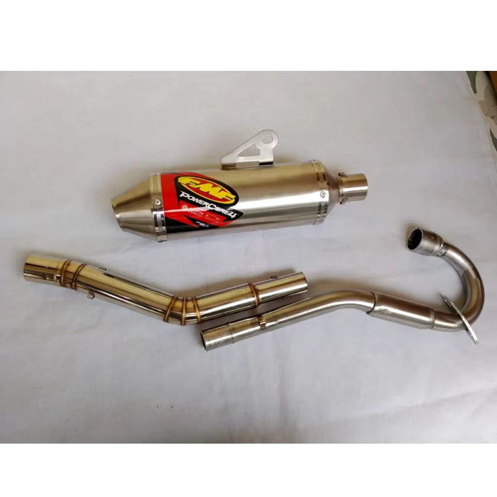 ท่อไอเสียแข่ง fmf powercore4 ท่อเปิดสําหรับ ksr110 xtz125 msx125 crf150 klx150 wr155 xr200 xr150