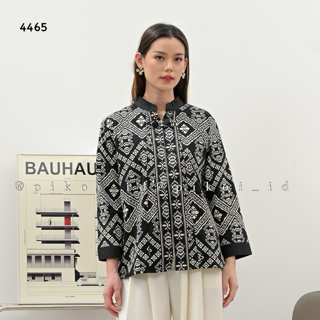 พิโคอิid | เสื้อบาติกสตรีแขนบอลลูน / รูปที่ 2