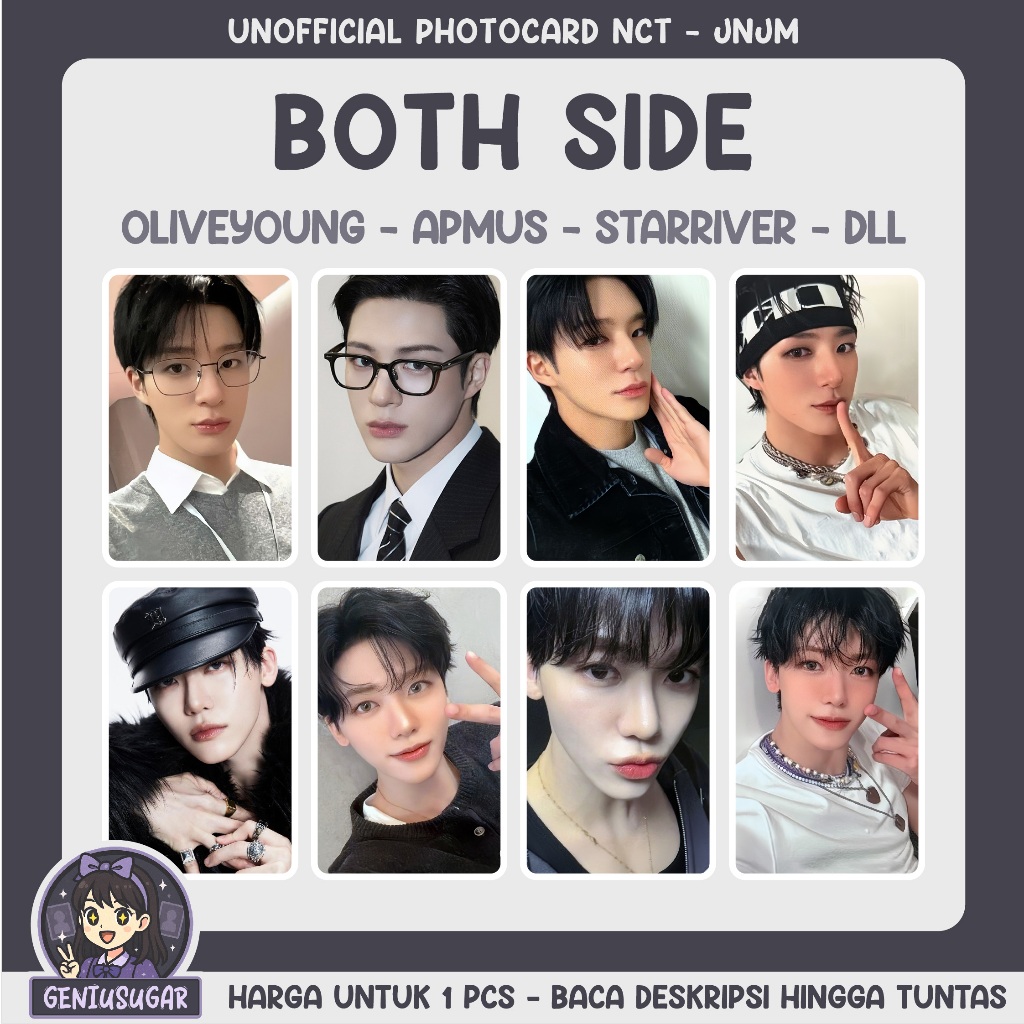 [NCT] JNJM BOTH SIDES [2] โฟโต้การ์ดอย่างเป็นทางการ