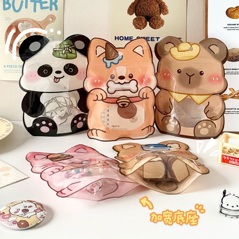 KP003 | ZIPLOCK สําหรับพลาสติกวันเกิด | แพ็คเกจ ANIMAL MOTIF CHILDRENS HAMPERS