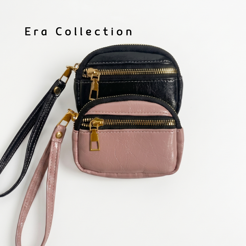 Chibi Pocket - ERA / 2-COMPONY COIN WALLET - กระเป๋าสตางค์ผู้หญิง COIN - CARD WALLET