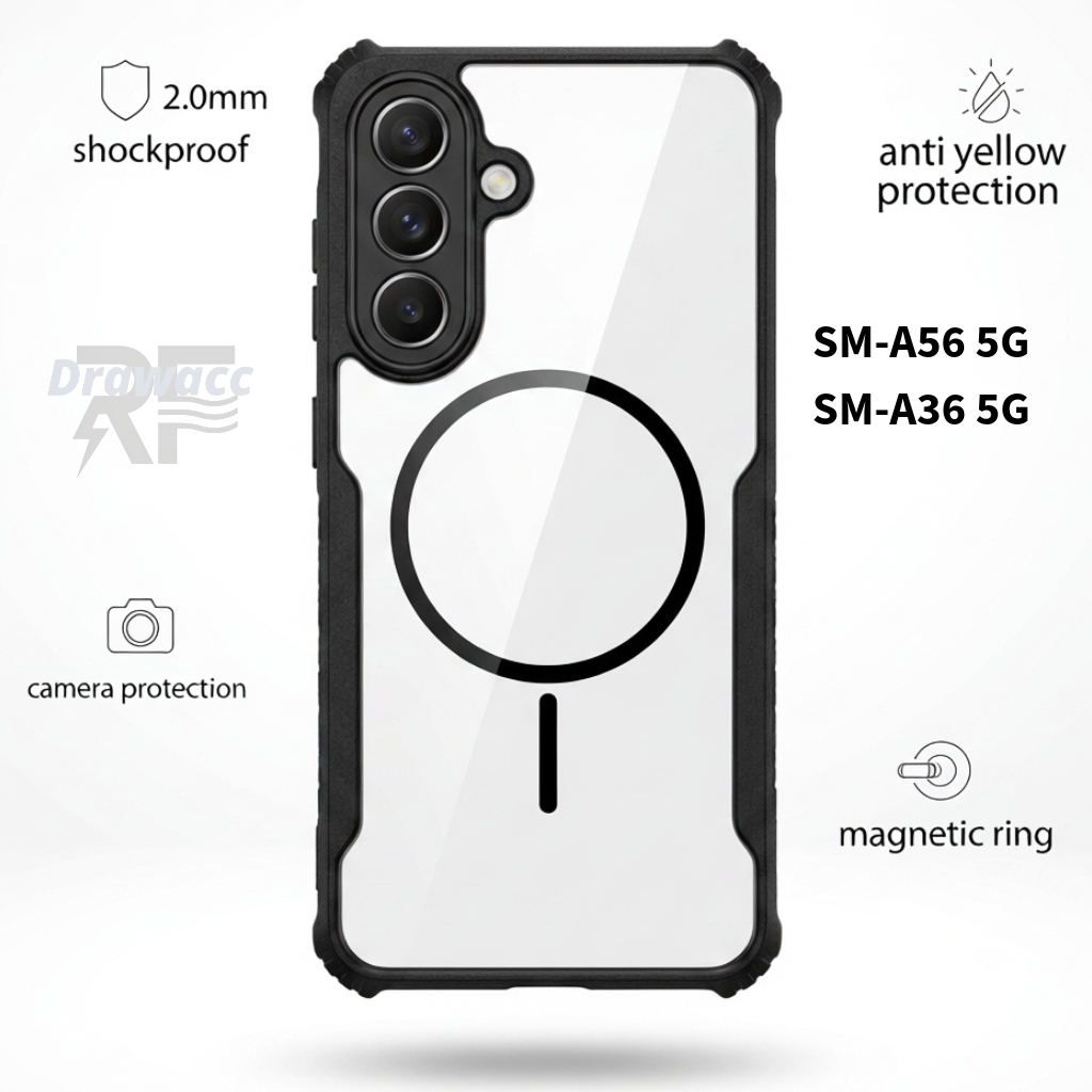 เคสสําหรับ Samsung A56 5G - A36 5G Softcase FUSION กล้องแม่เหล็ก PROTECTION Casing Case Hp Samsung A