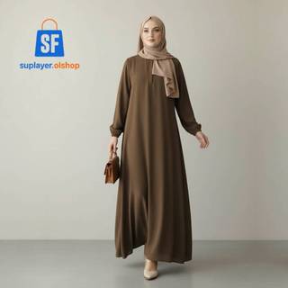 Gamis TOYOBO Polos KHODIJAH Series Busui Friendly