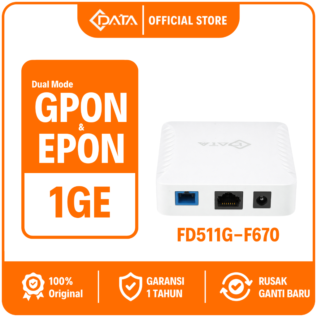 MKS - ADATA XPON ONU FD511G-X 1GE - GPON โหมดคู่/EPON