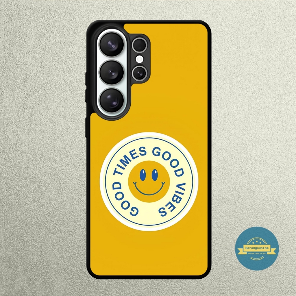 เคส Samsung S25 S24 S23 S22 S21 S20 S9 S8 Ultra Plus FE Edge Softcase Good Times Retro Art