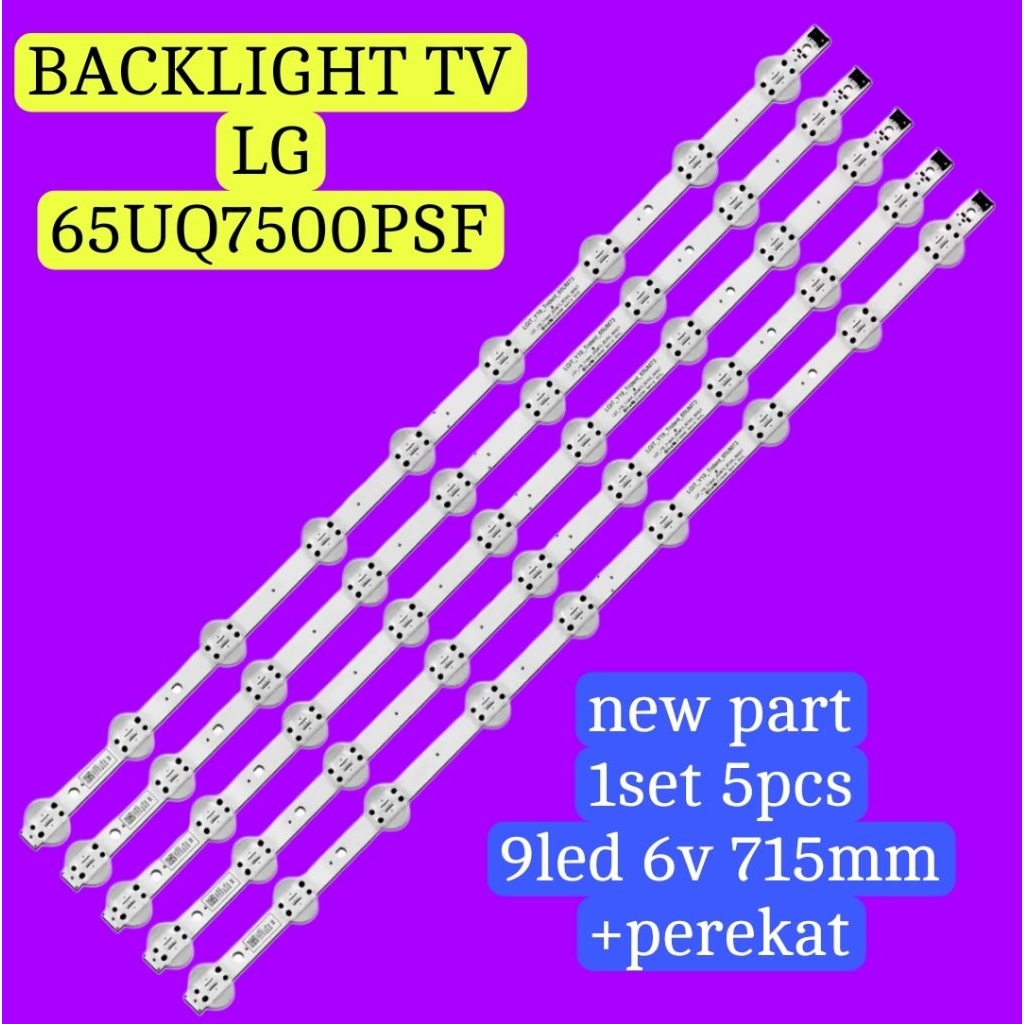 LED BACKLIGHT BL TV LG 65UQ7500 65UQ7500PSF