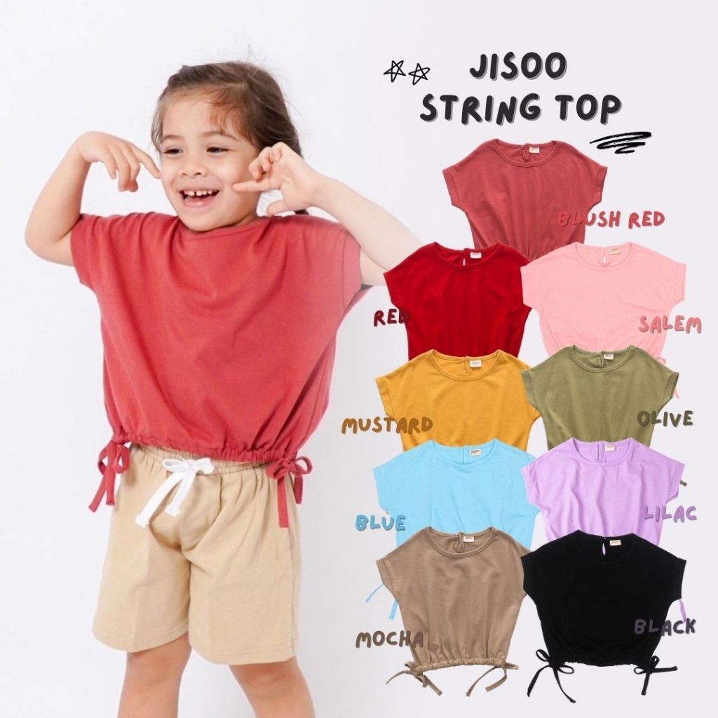 เสื้อท็อปเด็ก JISOO / Ella String Top