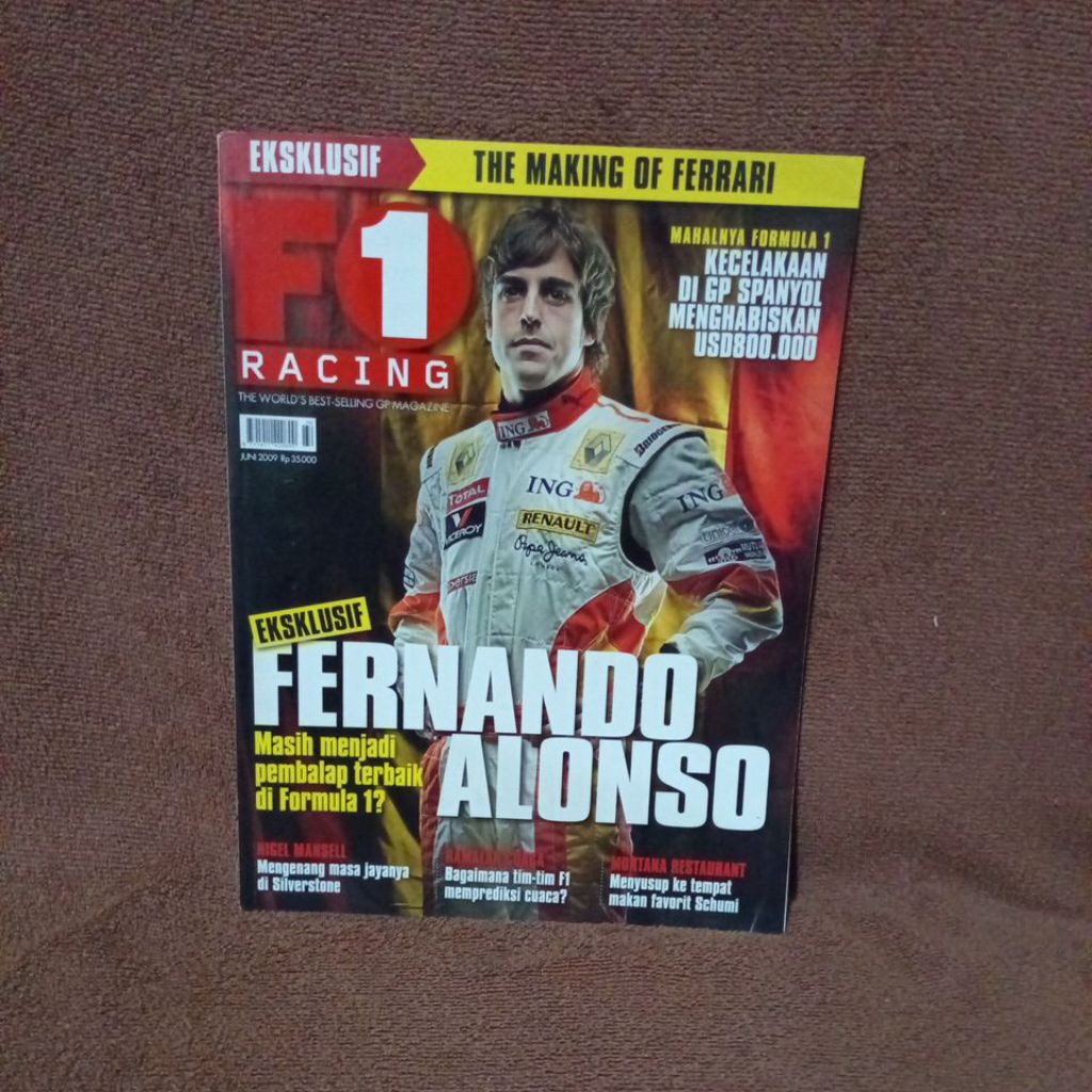 F1 RACING INDONESIA MAGAZINE JUNE 2009