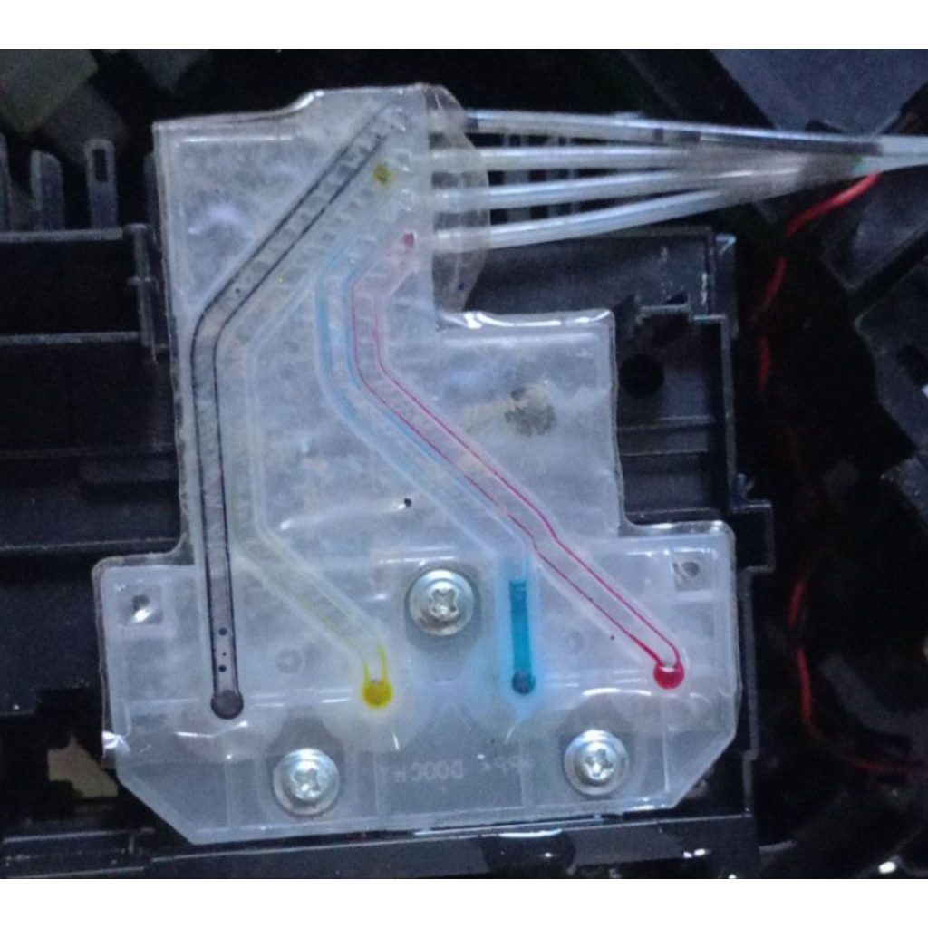 ท่อยึดฝา ciss ถังหมึก brother Dcp T 720dw,710w ใช้เดิม