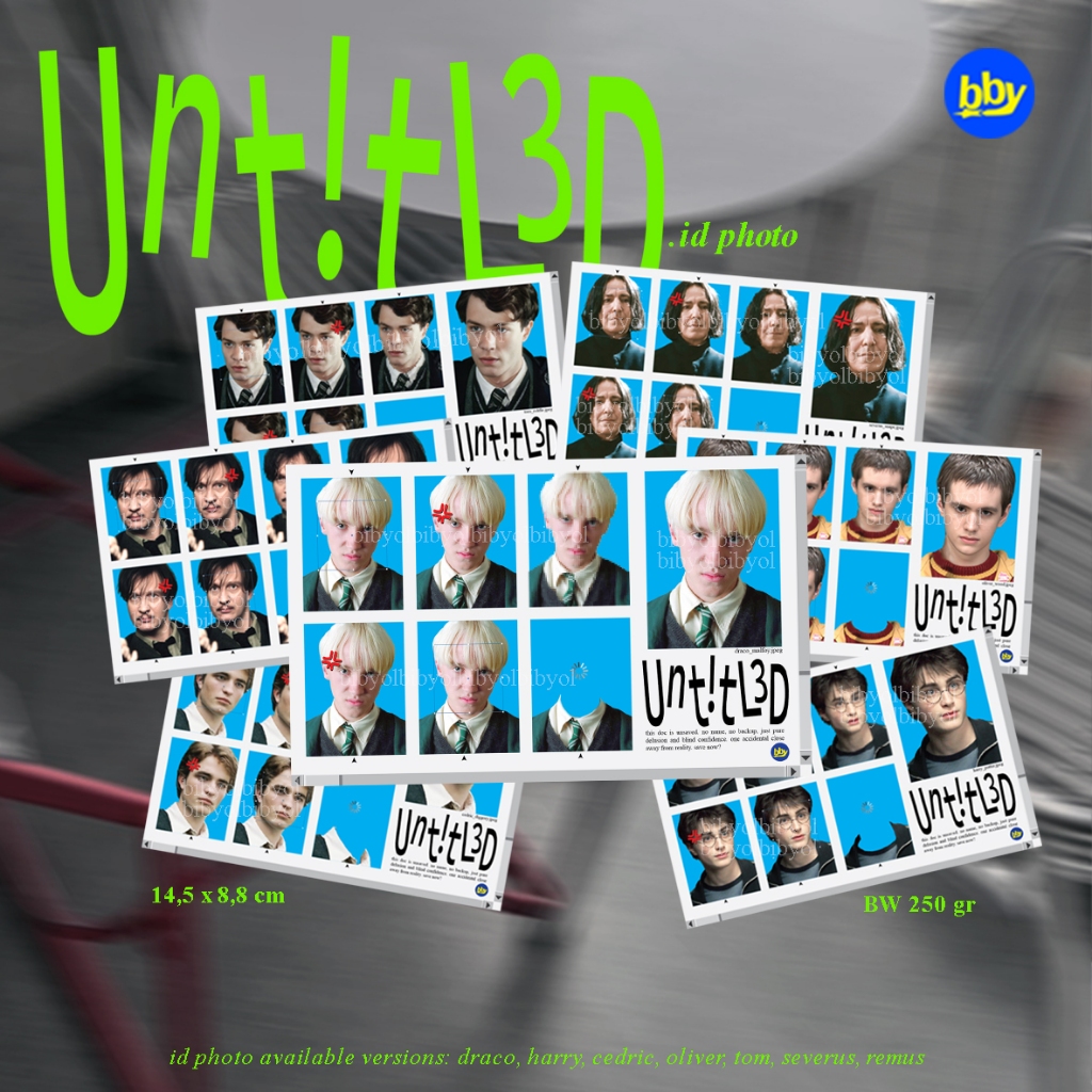 ID Photo Harry Potter Portrait unofficial fanmade bibyol