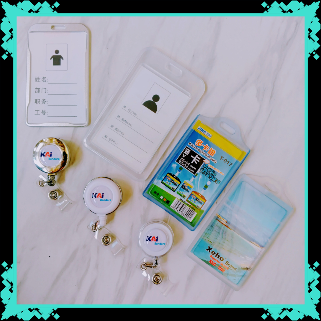 GANTUNGAN Yoyo KAI Airport ID Card Holder & ID Card Holder