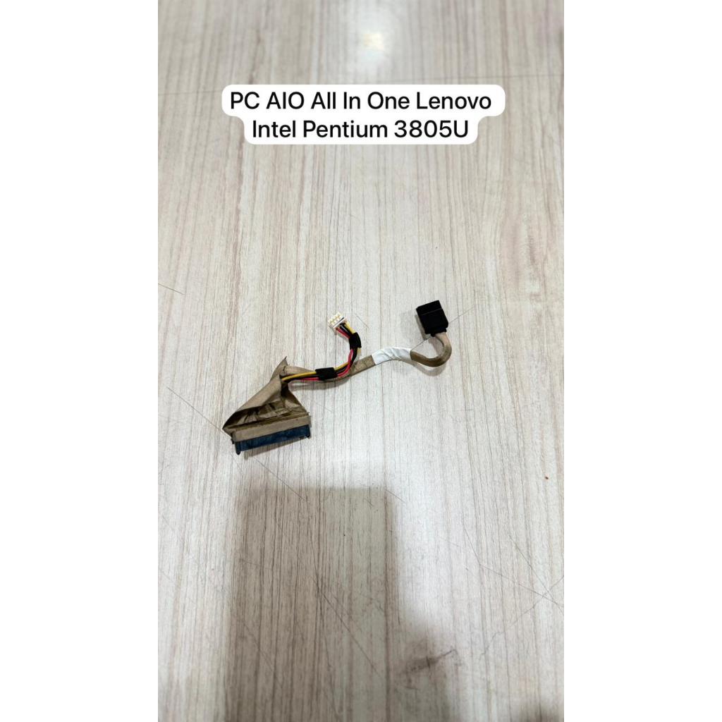 สายเคเบิลเชื่อมต่อฮาร์ดดิสก์ HDD PC AIO All In One Lenovo Intel Pentium 3805U