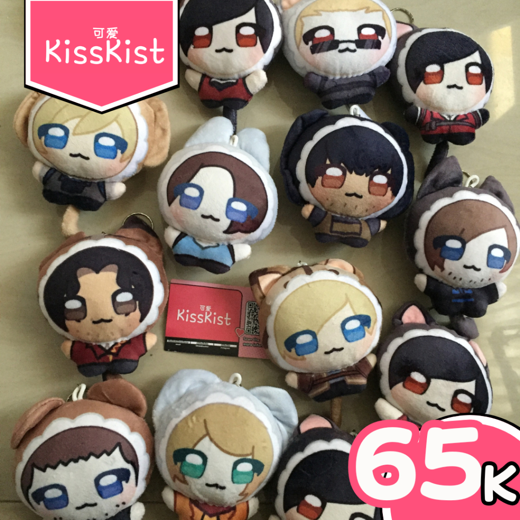 NEW V2 - Reisdent Evil Kissplush Fanmerch | มี Wong Leon Scott Kennedy Carlos Oliveira Wesker Albert Chris Jill Valentine Ashley Graham Luis Sera