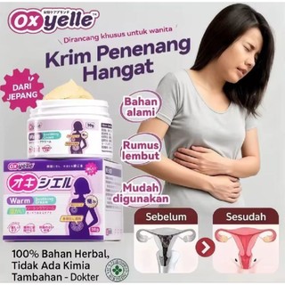 OX-yelle Gel Herbal Wanita - Sensasi Hangat & Nyaman, Tekstur Lembut, Bahan Herbal Alami