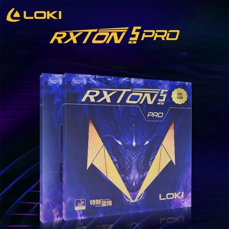 LOKI RXTON 5 BLUE ORIGINAL PRO ยางปิงปอง/ Loki Rxton 5 Pro ปิงปองยางปิงปอง