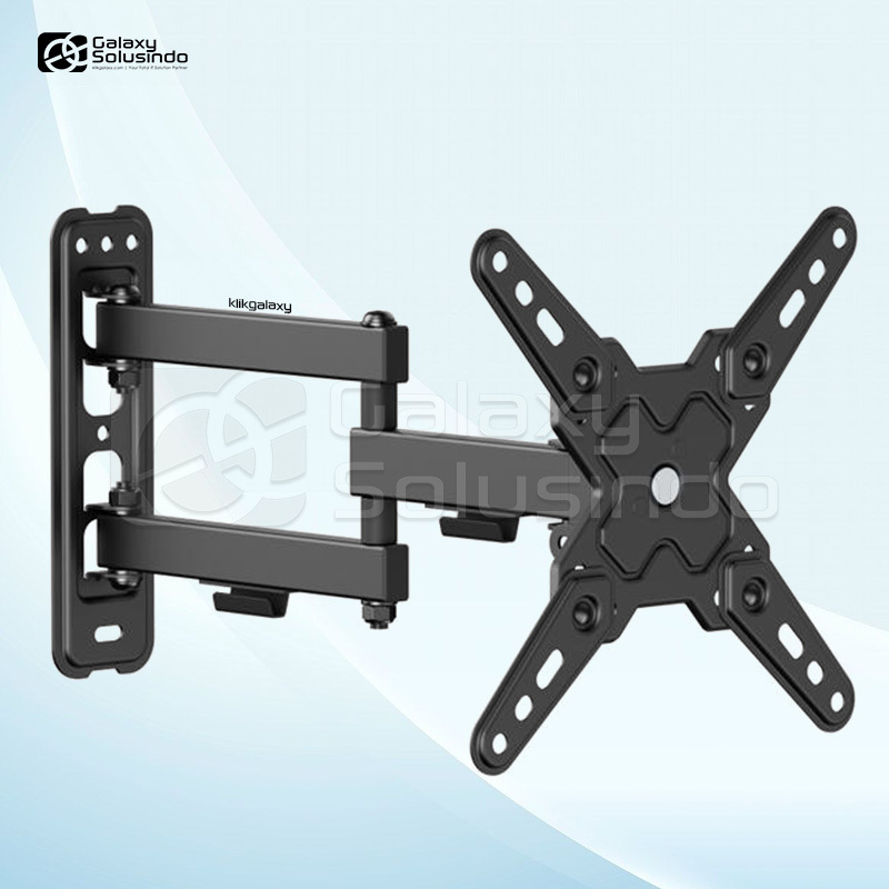OXIMUS L10D 13-43 นิ้ว Vesa Swivel Universal Wall Mount Monitor TV Bracket - HG