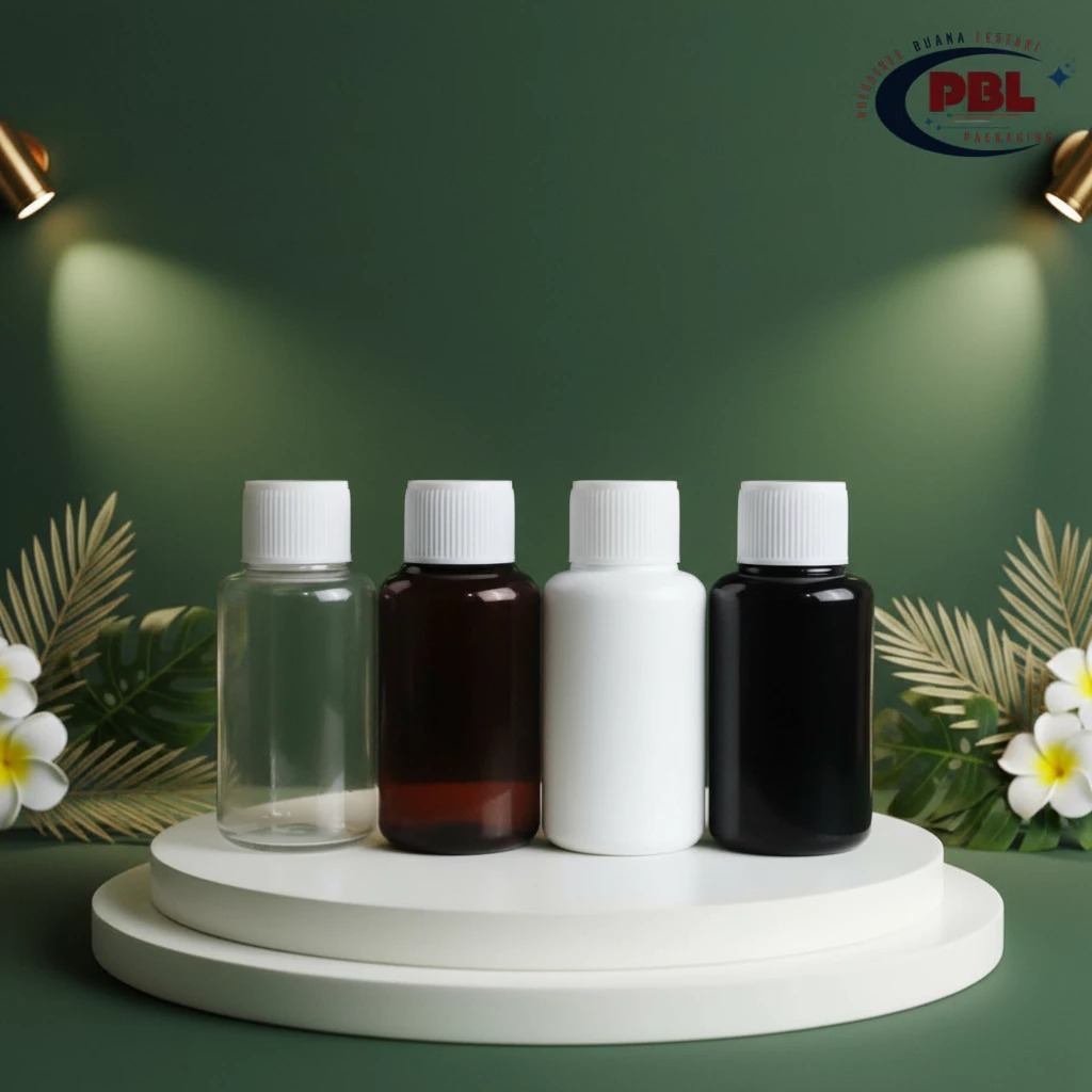 60ml Tubular Screw Bottle / 60ml Toner Bottle / 60ml Tubular Neck Bottle 24 Plastic Screw Cap Neck 2