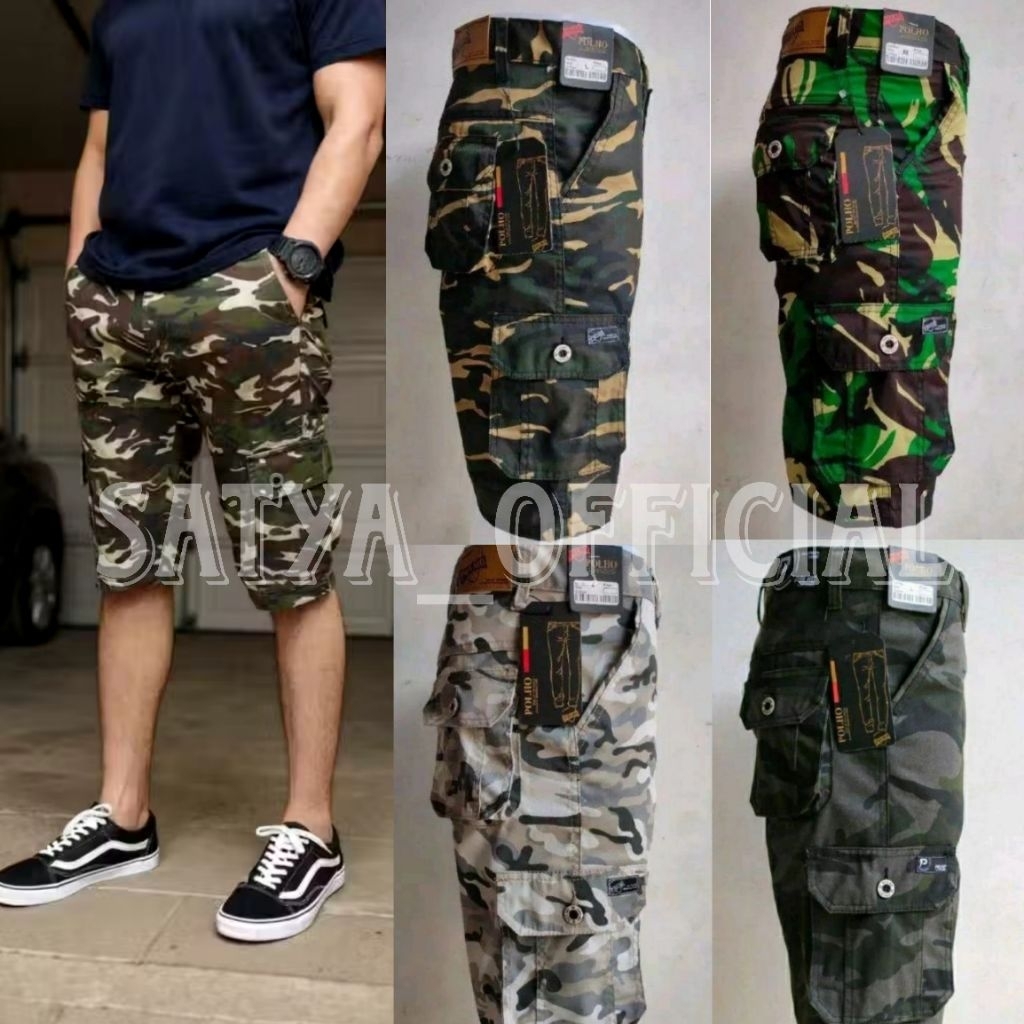 SHORT CAMO CARGO PANTS ARMY CARGO PANTS SHORT CAMO PANTS