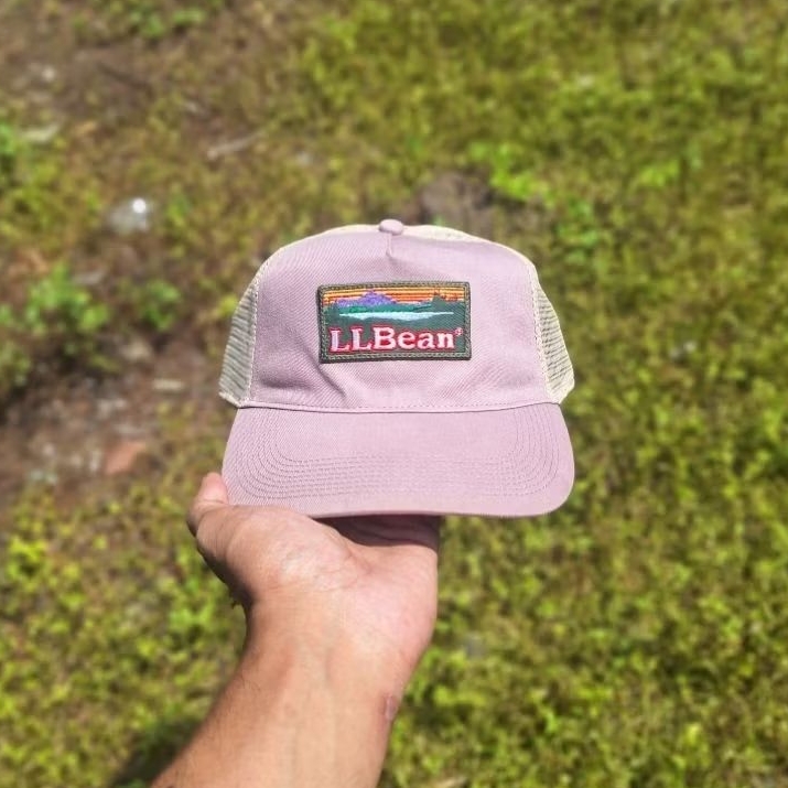 LLBean Logo Patch Trucker Hat