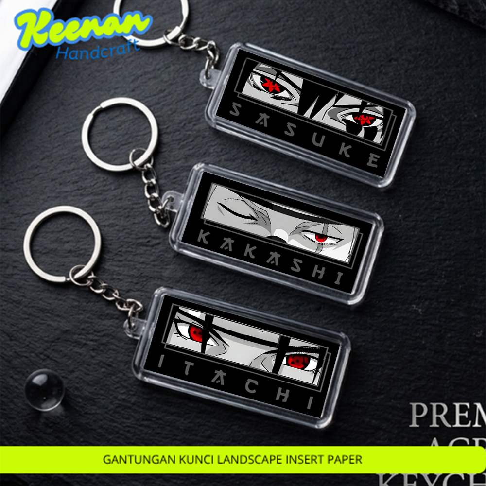 GUNDAN NARUTO CHARACTER EYE พวงกุญแจ