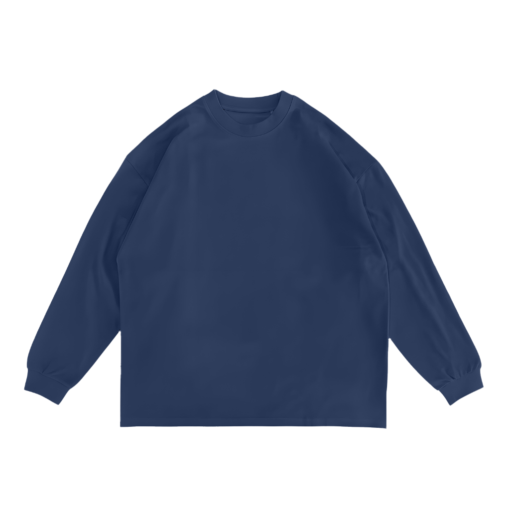 TIG LONGSLEEVE BASIC OVERSIZE PLAIN 24S COTTON COMBED เสื้อยืด