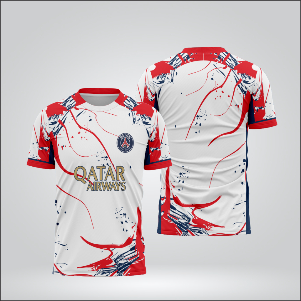 PSG Paint Concept 2026 jersey พิมพ์เต็มชื่อและหมายเลขฟรี
