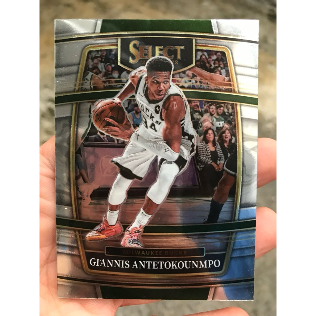 การ์ดตัด NBA PANINI GIANNIS ANTEKOUNMPO BEST SELECT CONCOURSE 2021
