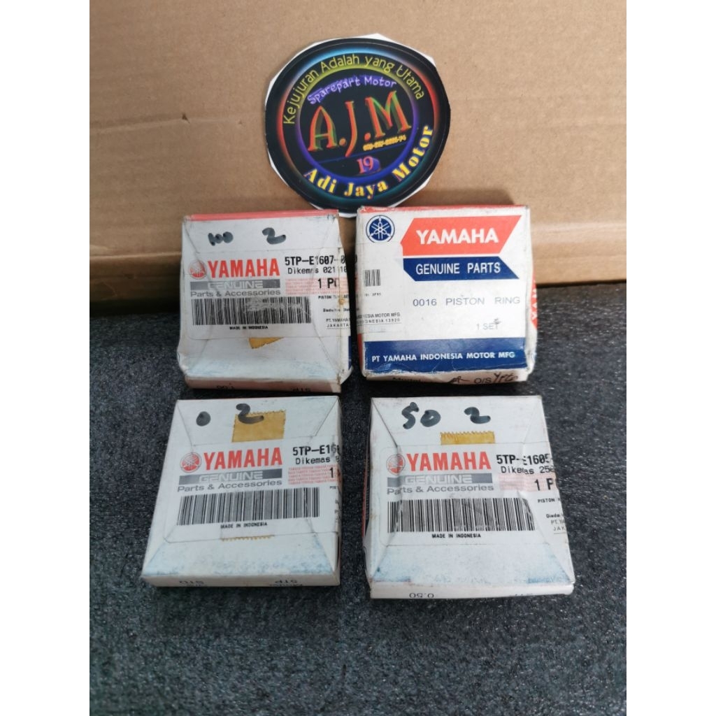 แหวนลูกสูบ Seher ใหม่ Vega R Jupiter Z Burhan 5TP Oversize OS ZERO STD 50 100 Original