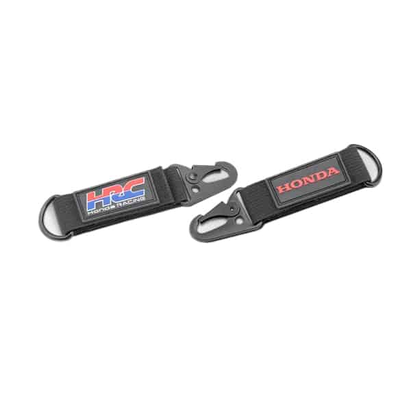 พวงกุญแจ GANTUNGAN Honda Racing HRC22 - ดีไซน์ 2 ด้าน วัสดุคุณภาพ AHM ดั้งเดิม
