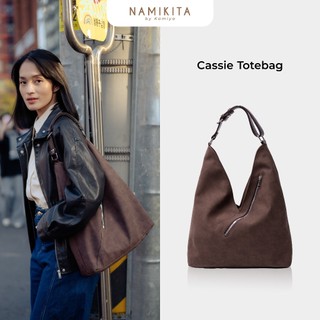 [Namikitabykamiya]  Cassie Tote Bag - Free GoodieBag | Tas Bahu Wanita Shoulder Bag