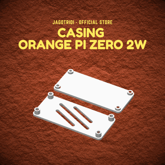 Orange Pi Zero 2W 3D Print Casing - Mini Case Housing OrangePi Zero 2W Support Heatsink GPIO