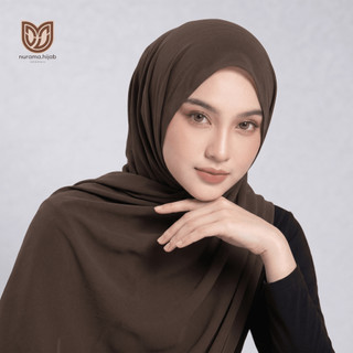 Nurama Hijab - Jilbab Pashmina Ceruty Babydoll 200 cm x 75 cm