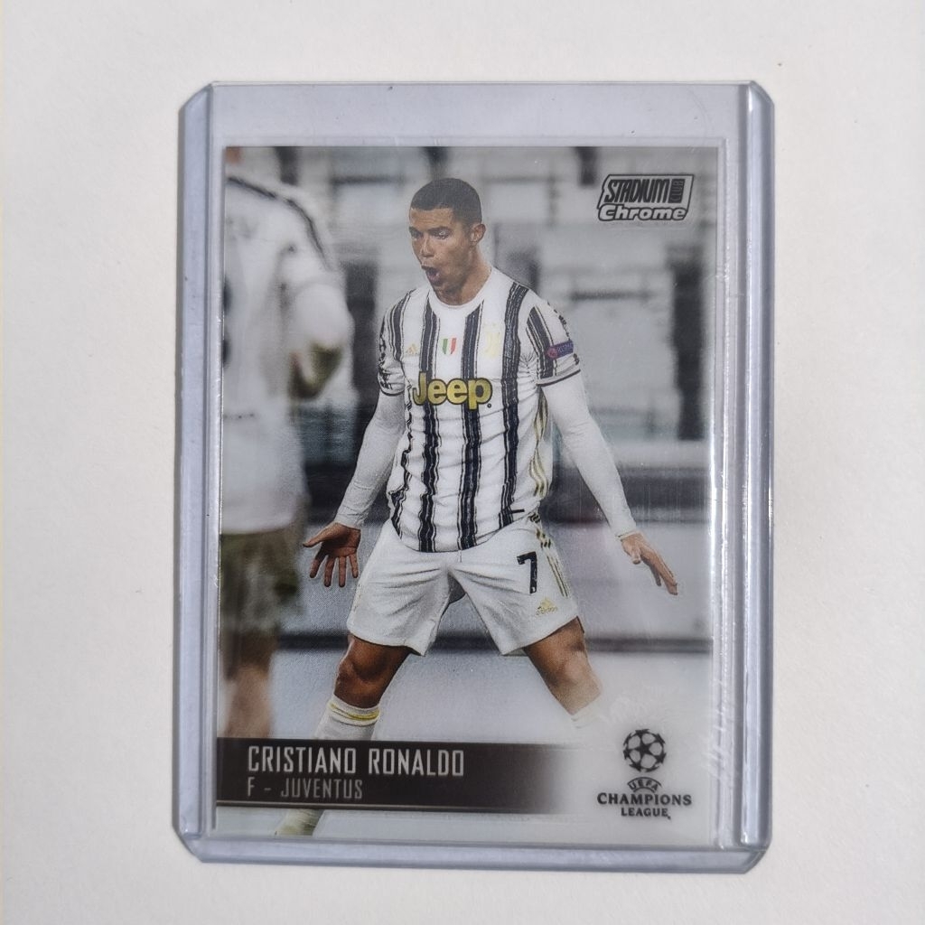 การ์ดฟุตบอล Topps Cristiano Ronaldo Juventus