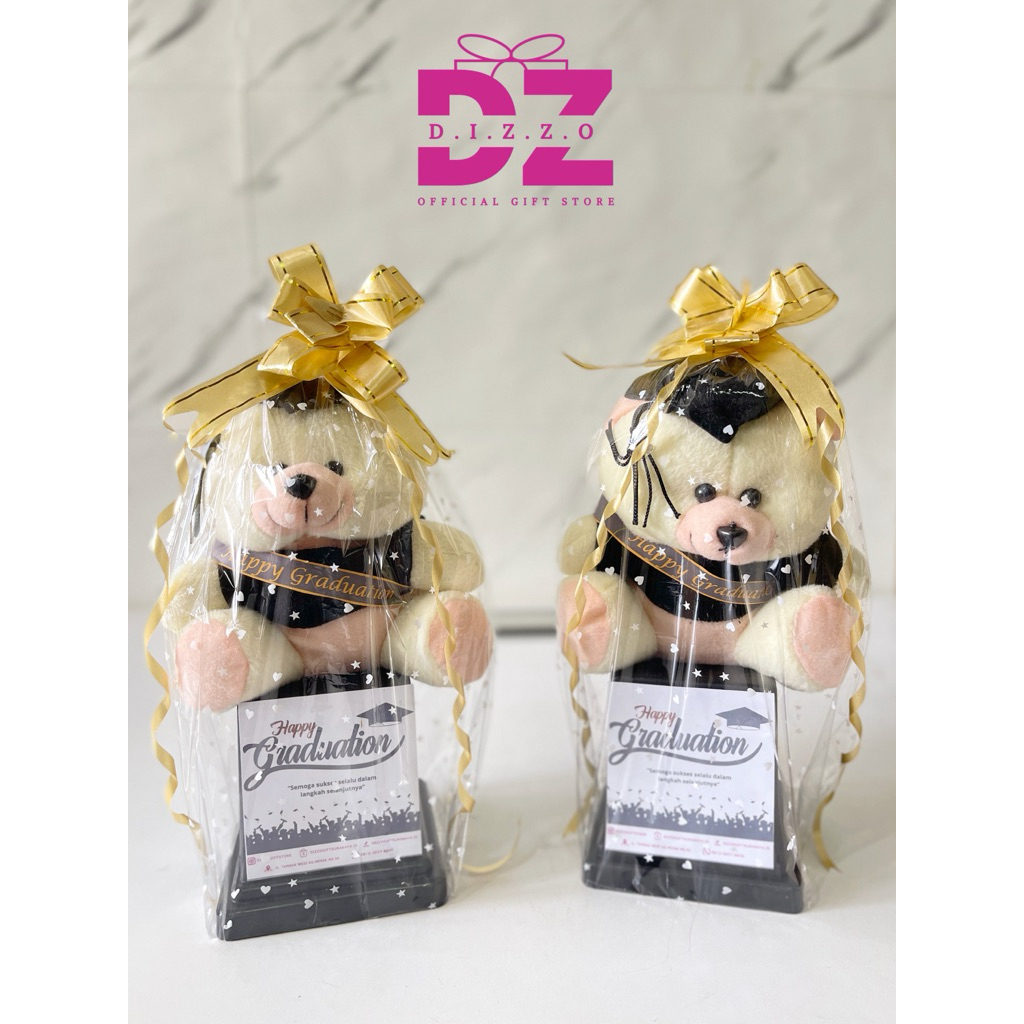 [INSTANT] TEDDY BEAR GRADUATION CUP GIFT | SCHOOL ของขวัญผู้สําเร็จการศึกษา | ของชําร่วย | กระเช้ารั