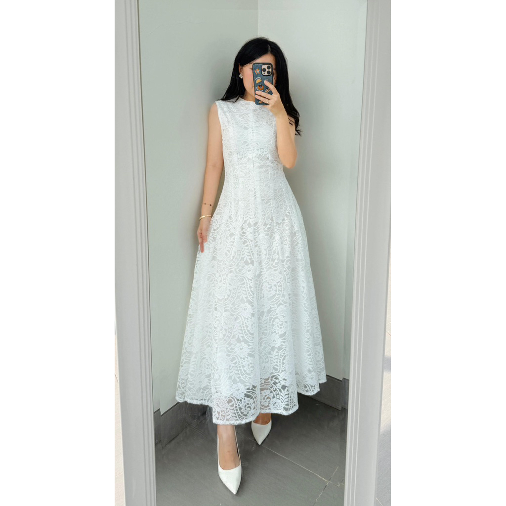 PRUDENCE LACEY DRESS / BRIDESMAID DRESS / PARTY DRESS / PREWED DRESS