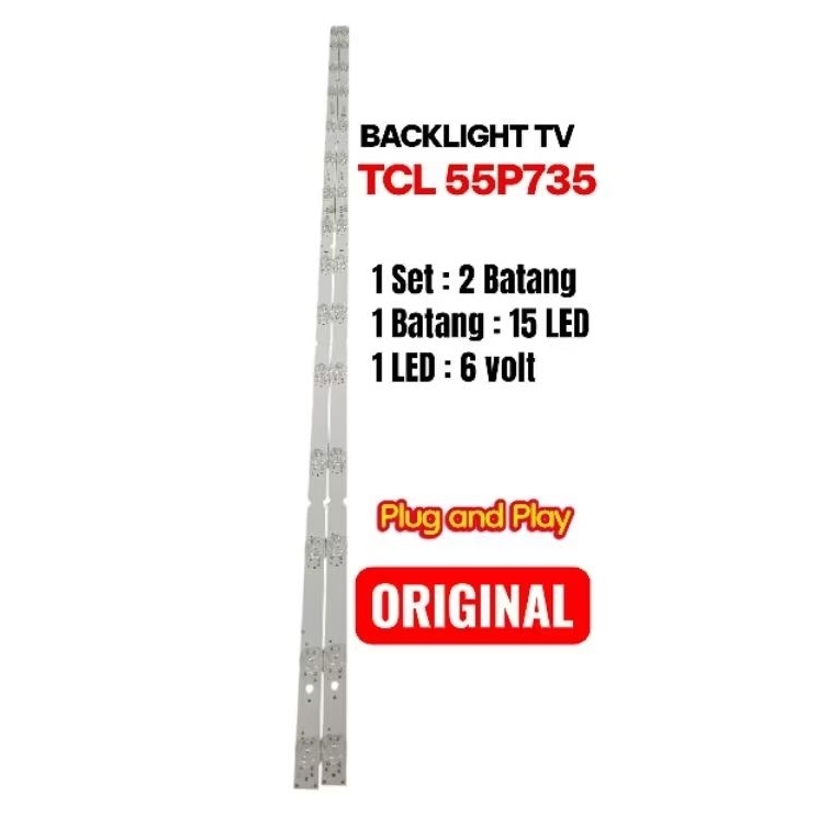 BL - BEKLITE - LED TV LAMP - BACKLIGHT - TCL TV - 55P735 ORIGINAL