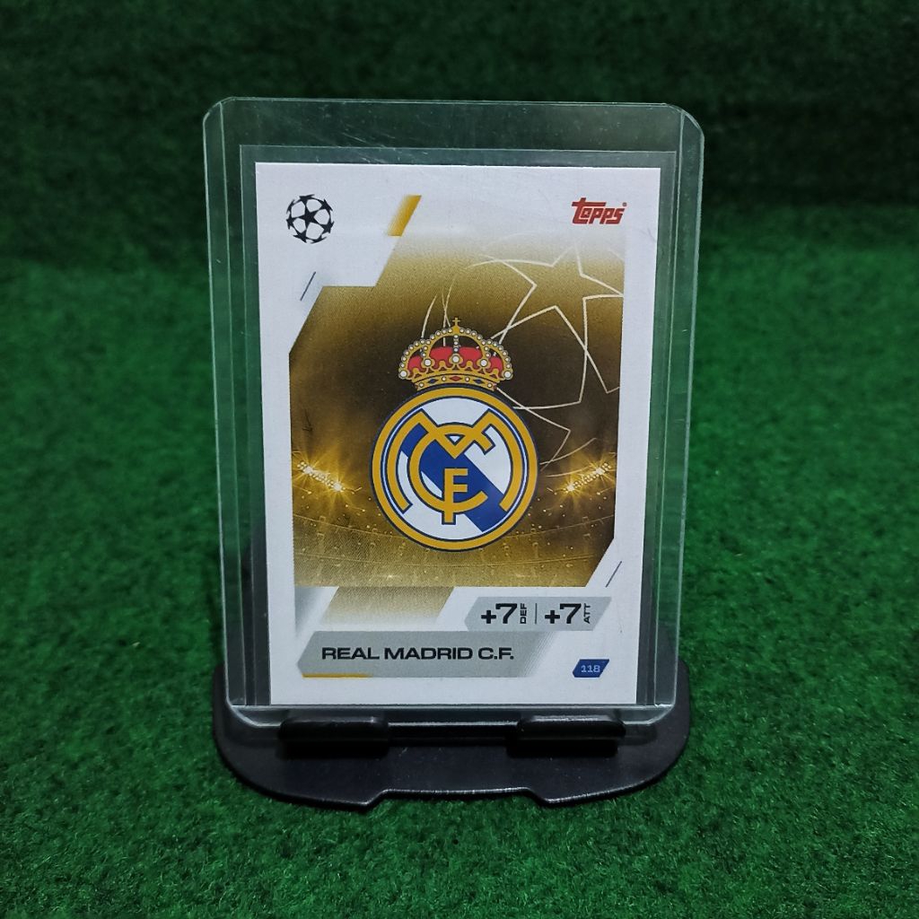 การ์ดฟุตบอลโลโก้ REAL MADRID CLUB