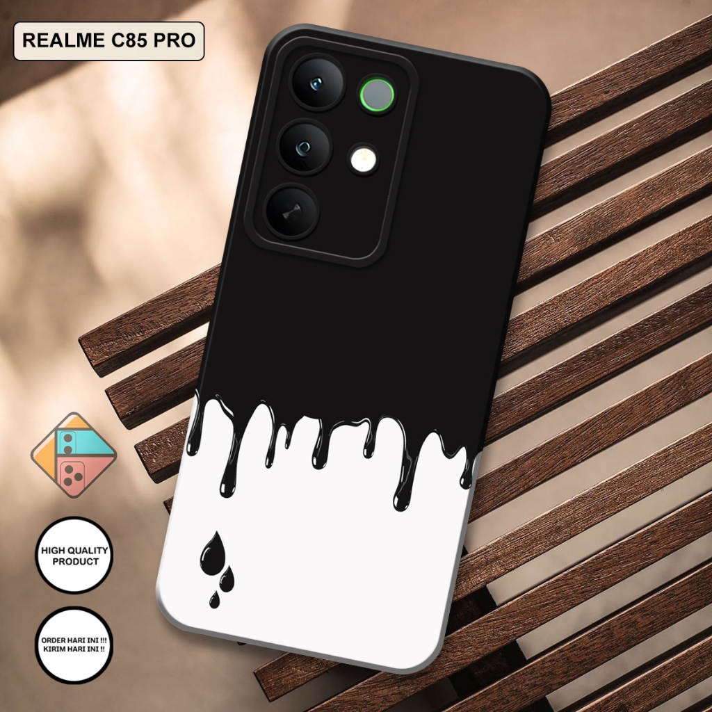 Softcase Realme C85 / C85 Pro เคสซิลิโคน Realme C85 / C85 Pro พิมพ์ล่าสุด Motif เคสแบบยืดหยุ่น