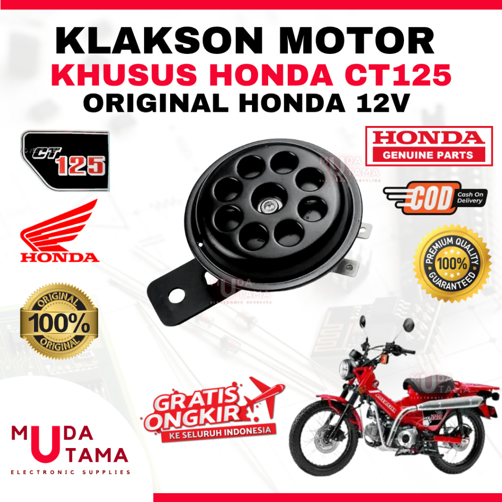 แตร HONDA CT125 - HONDA ดั้งเดิม | HONDA CT125 แตรมอเตอร์ไซค์ | แตร CT125 ดั้งเดิม | แตรมอเตอร์ไซค์ 