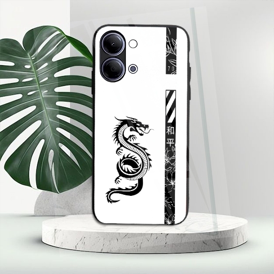 (KF-247) Softcase Glass Kaca สําหรับ VIVO Y05 ล่าสุด 2026 - Aesthetic Case - Cool Case - Anti-Scratc